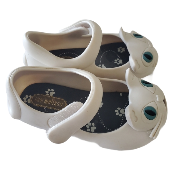 Mini Melissa Meow Cat Mary Jane Flats Toddler - Picture 2 of 6